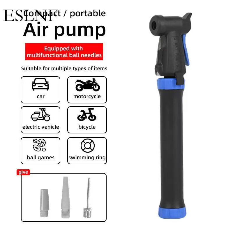 ESLNF Mini-Fahrradpumpe Hochdruck Tragbare Mini-Mountainbike-Handluftpumpe Fahrradreifen-Aufpumper Fahrradzubehör Image