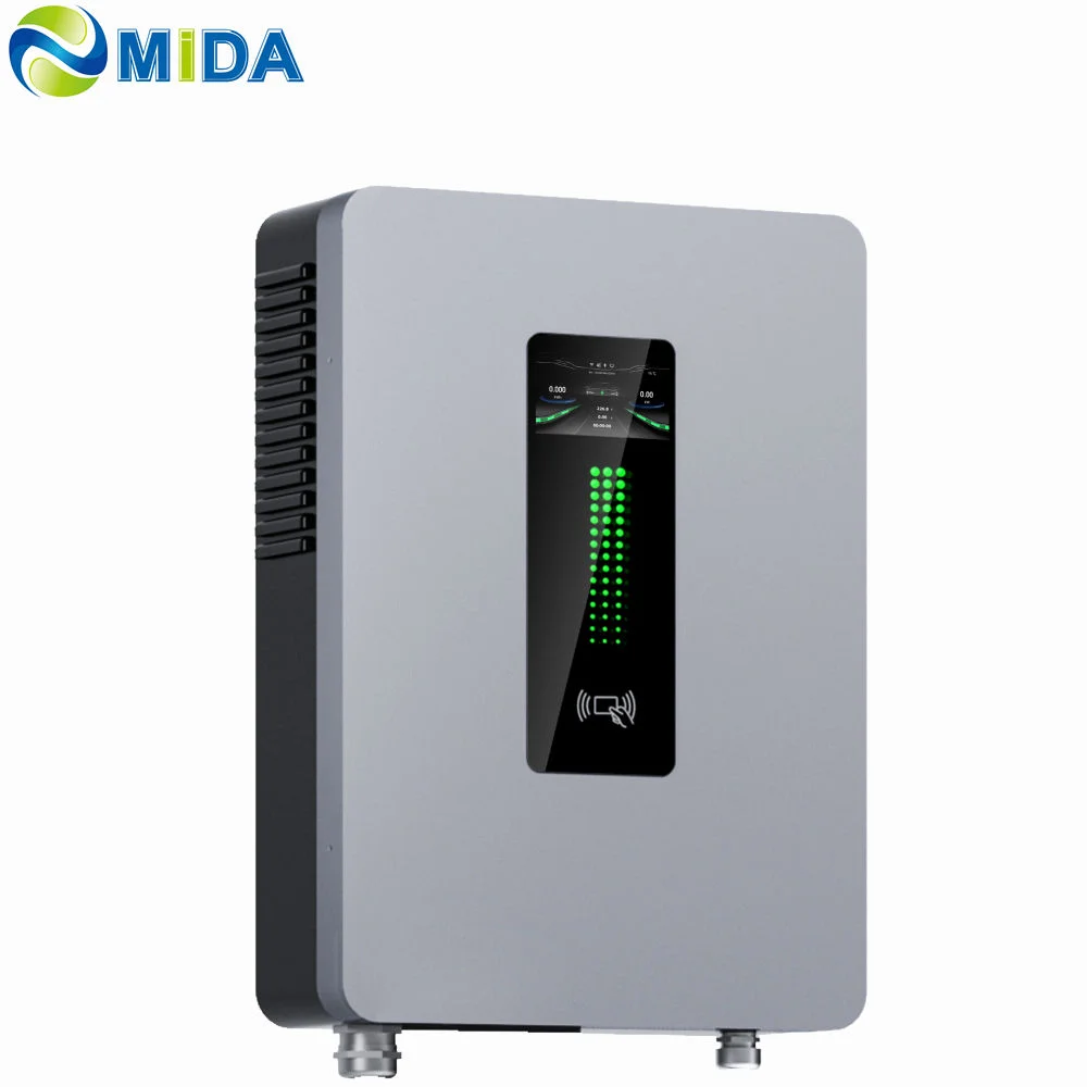 20KW CCS2 Wandmontierte Schnell-Elektrofahrzeug-Ladestation Image