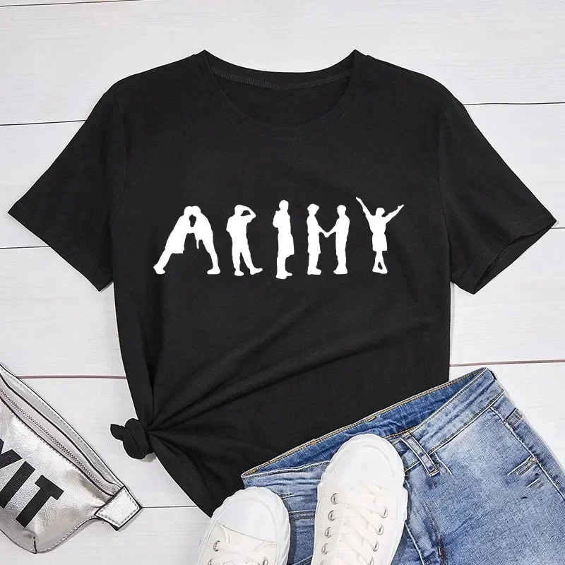 Tee Female CLothes T Shirt Streetwear Women Fashion T-Shirt Aesthetic Clothes