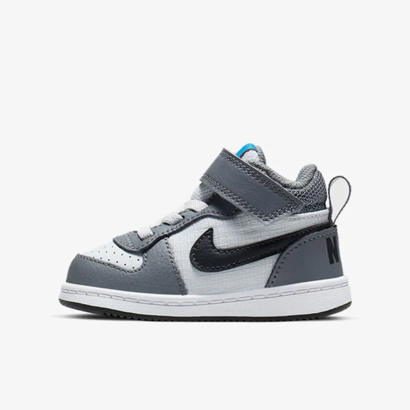 Nike Original Sommer-Sportschuhe für Babys mit strapazierfähigem Klettverschluss, Freizeitschuhe 870027-009