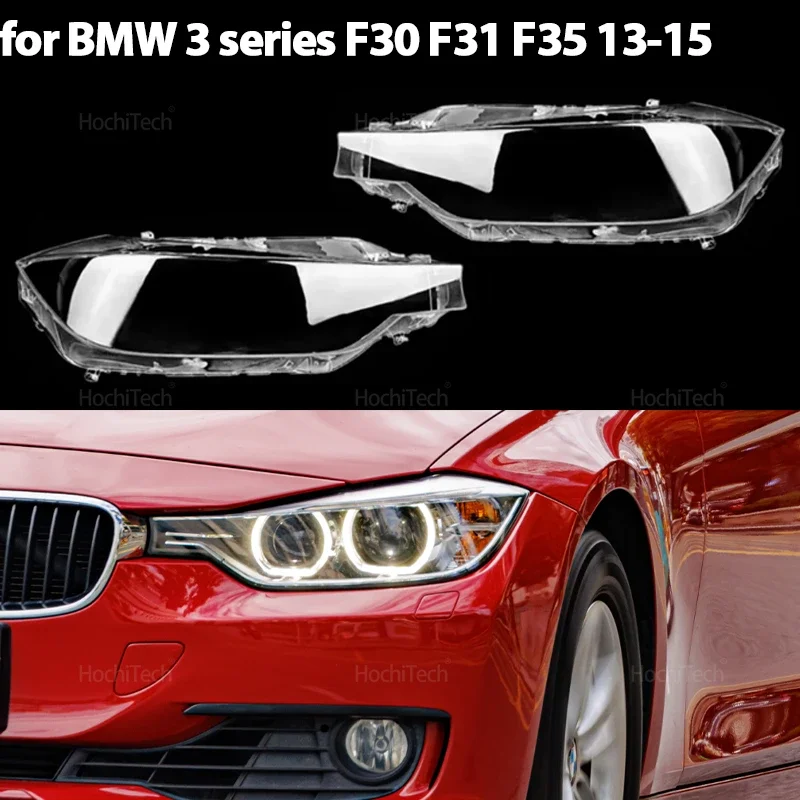 Auto-Scheinwerferabdeckung, Lampenschirm, wasserdicht, helle Schale, Lampe, klare Linsenabdeckung für BMW 3er F30 F31 F35 2013 2014 2015 Image
