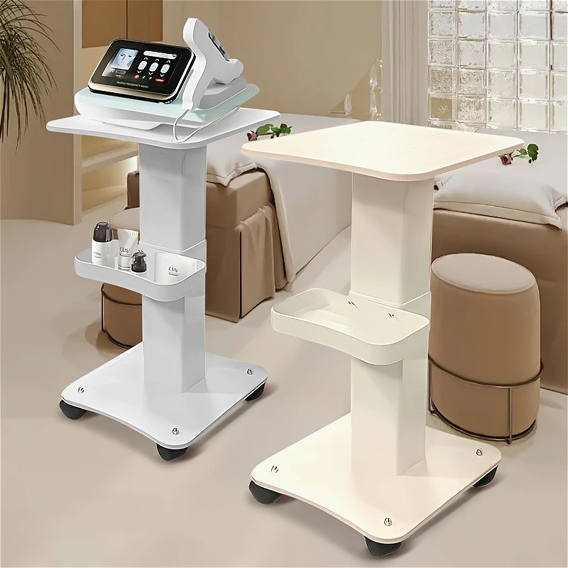 3 Tier Beauty Rolling Cart 360 Degree Rotating Professional Portable Barber Shop Rolling Trolley Beauty Cart For Beauty Salon