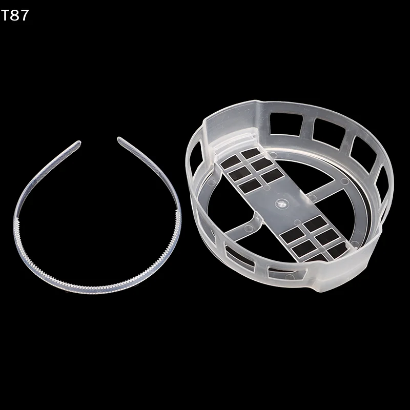 Stirnband-Einsatz für Abschlusskappen, Kunststoff-Stirnband für Abschlusskappen, sicherer Haarstyling-Einsatz, Geschenke für Absolventen Image