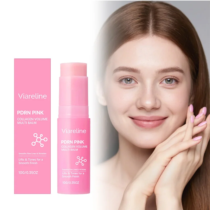 Kollagen-Multi-Effekt-Feuchtigkeitsstift Sanfte und feuchtigkeitsspendende Gesichtscreme zur täglichen Hydratation und Reduzierung feiner Linien Image