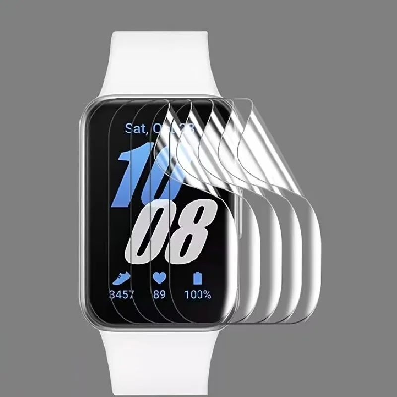 3–5 Stück transparente Hydrogel-Folie mit vollständiger Abdeckung für Samsung Galaxy Fit 3 Watch Displayschutzfolie Image