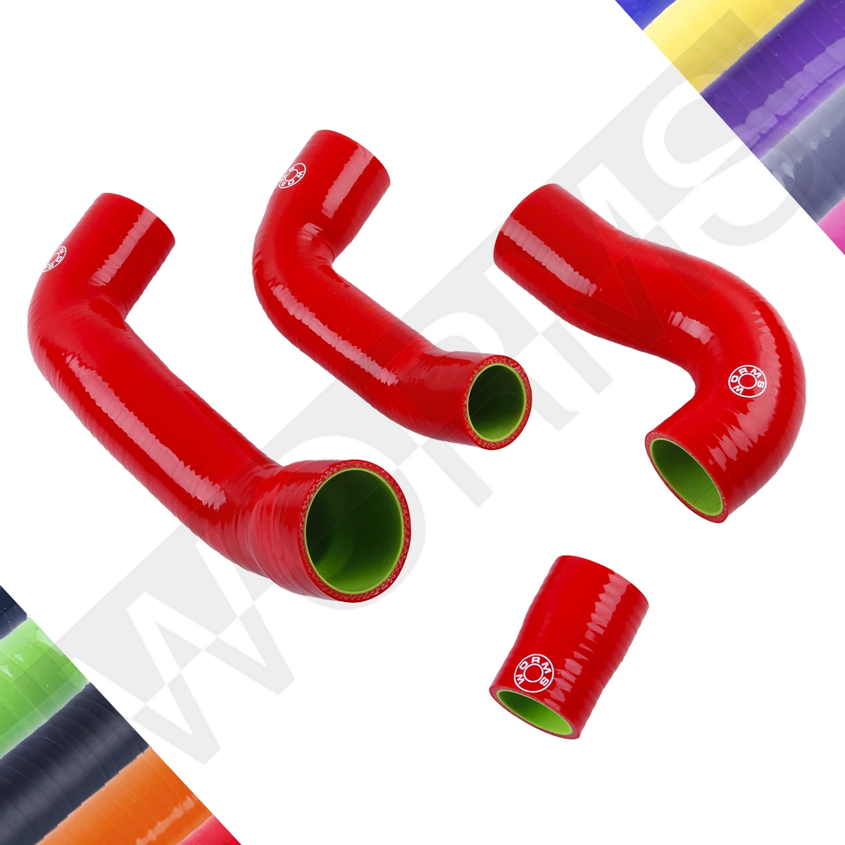 Per 1993-1999 Fiat Punto GT 1.4 Turbo GT1 GT2 GT3 Kit tubo flessibile Boost Intercooler in Silicone