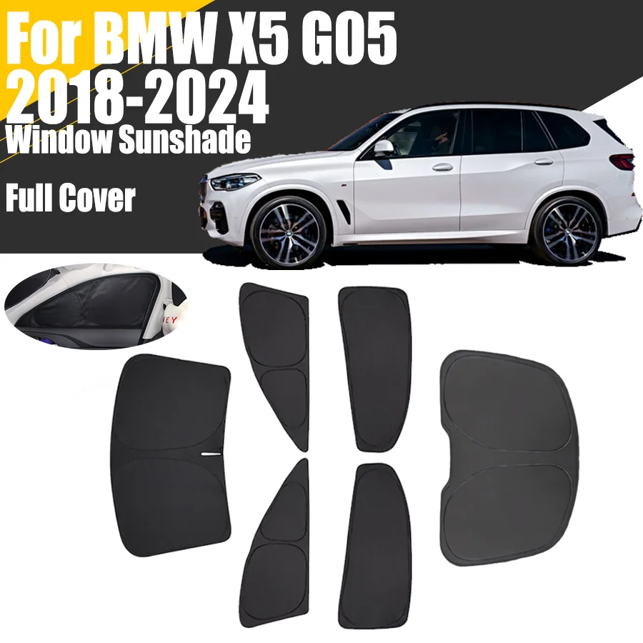 Personalizzato Copertura Completa Finestra di Automobile Parasole Per BMW X5 G05 2018 - 2024 Privacy Tenda Cieca Parabrezza Anteriore 2019 2020 2021 2022 2023