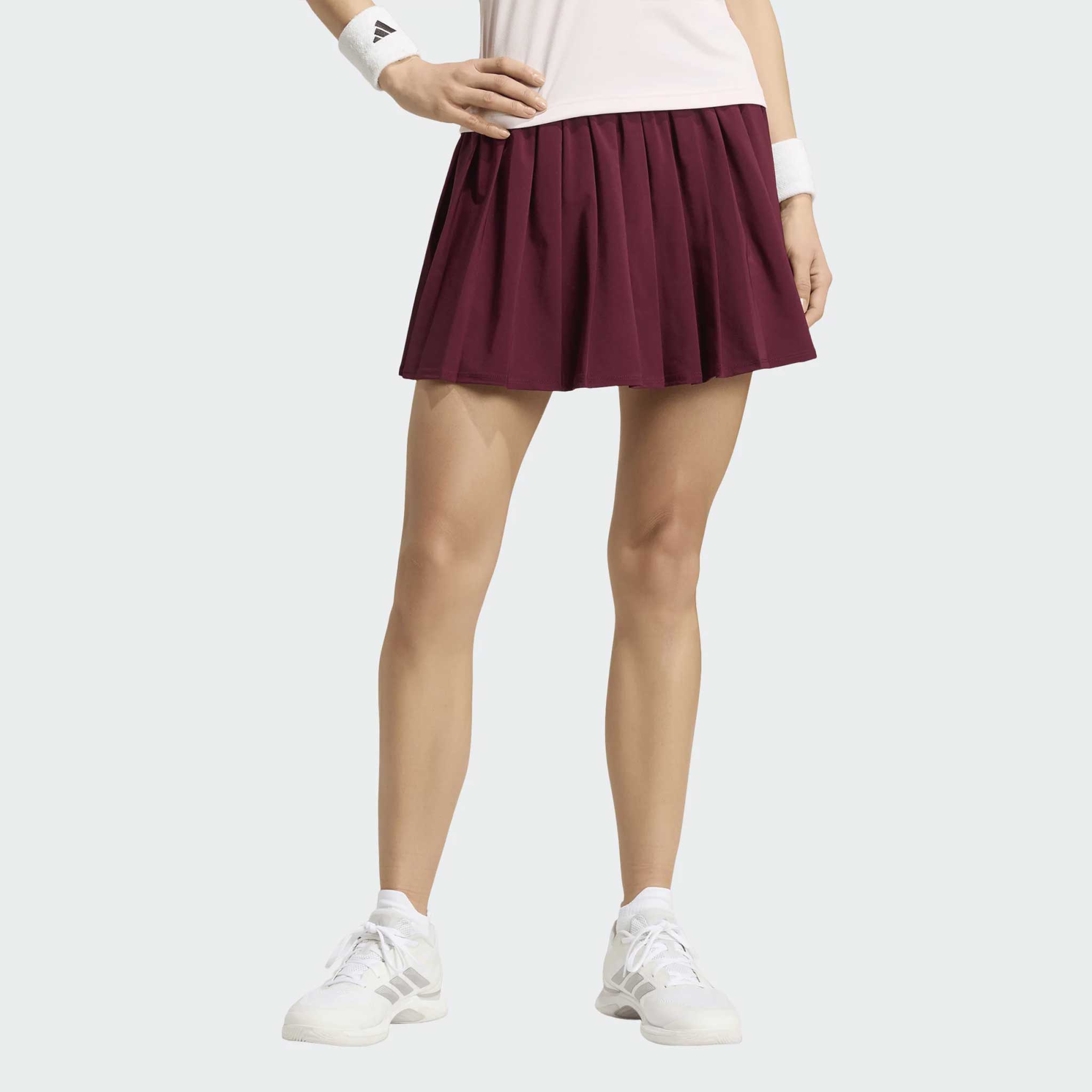 adidas Classics Skirt Women's Tennis Apparel Maroon