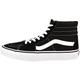 Vans Men's Sk8-hi Classic Suede/Canvas Hi-Top Sneakers, Black White, 2.5 UK