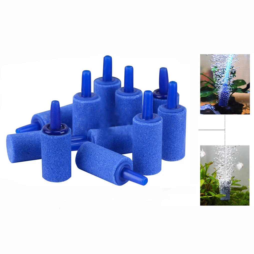 5 Stück Aquarium Bubbler Aquarium Luft Stein Teich Blase Diffusor gute Diffusion geeignet für Aquarium oder Aquarium usw. System