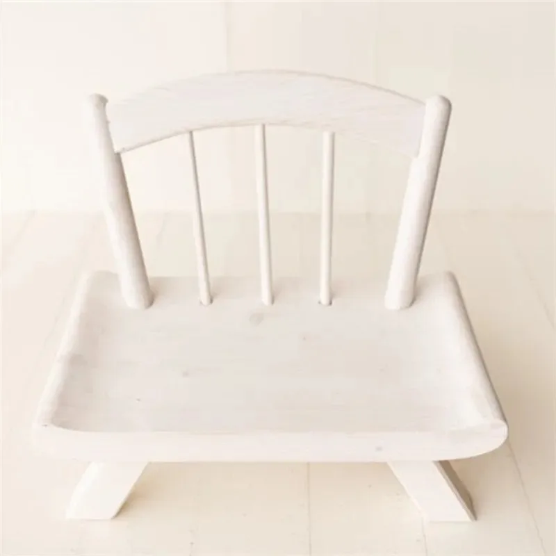 Neugeborenen Fotografie Requisiten Vintage Holz Stuhl Bett Baby Möbel für Infant Foto Schießen Fotografia Posiert Babys Zubehör