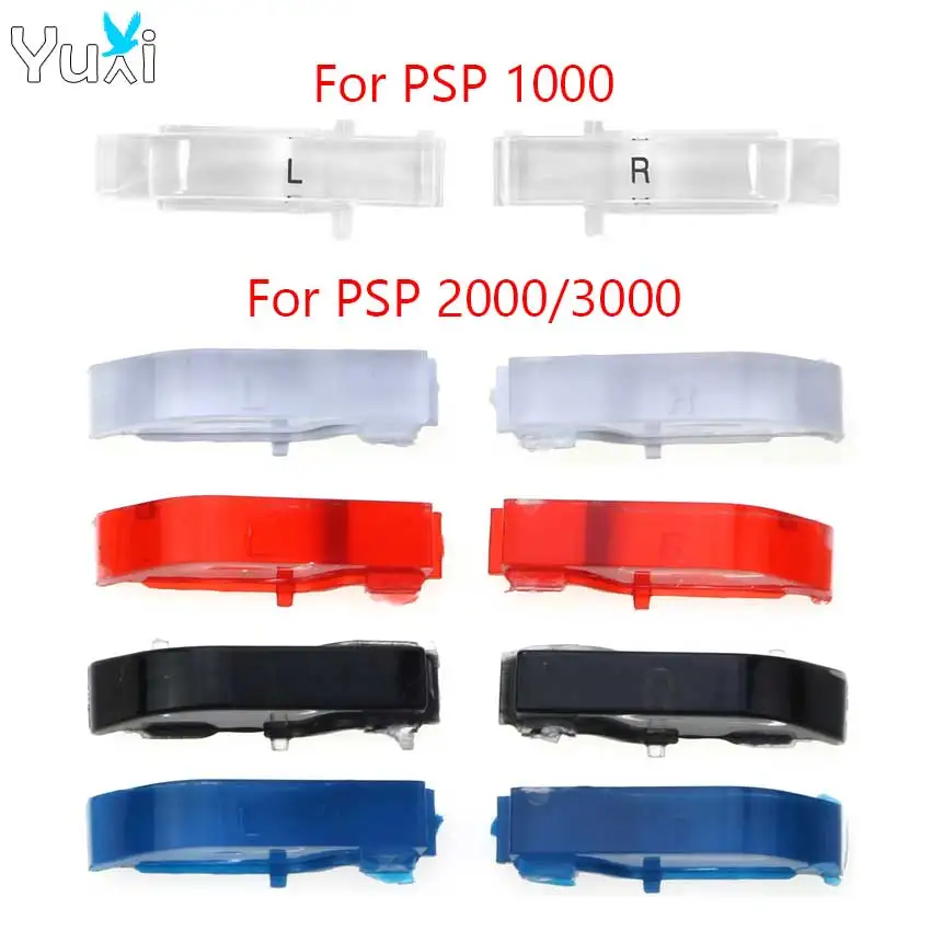 YuXi 1 Set LR-Tasten Schlüsselersatz für PSP 1000 2000 3000 Links Rechts L R Trigger-Taste für PSP 1000 PSP 2000 PSP 3000 Konsole Image