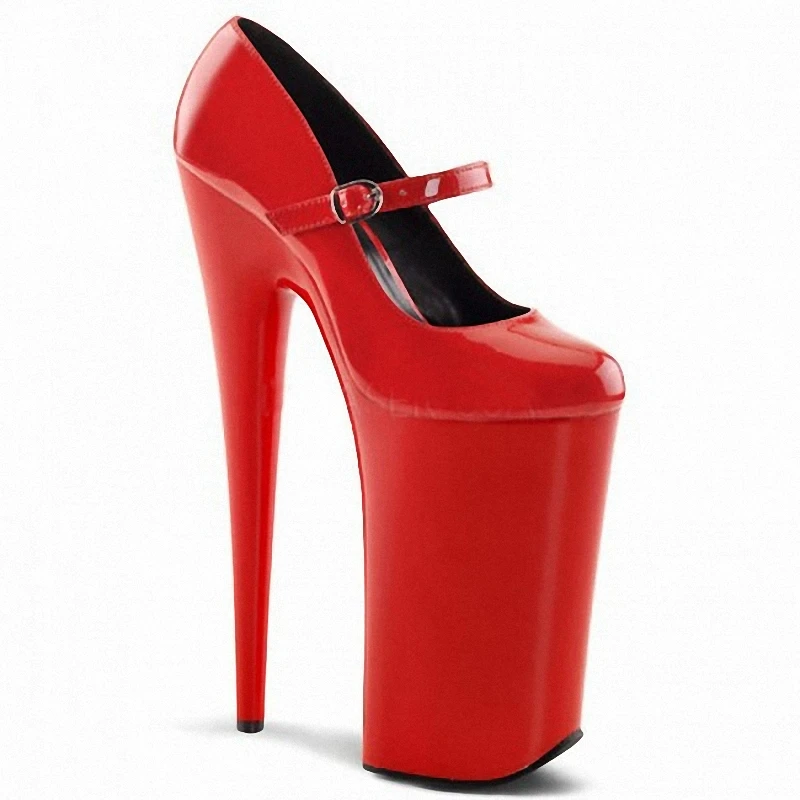 9 Zoll 17 cm hohe Schuhe mit hohen Absätzen, schlichte, elegante Pumps, Modelle für Partykleider, Nachtclub, Pole Dance, Klassiker, große Größen, für reife Frauen