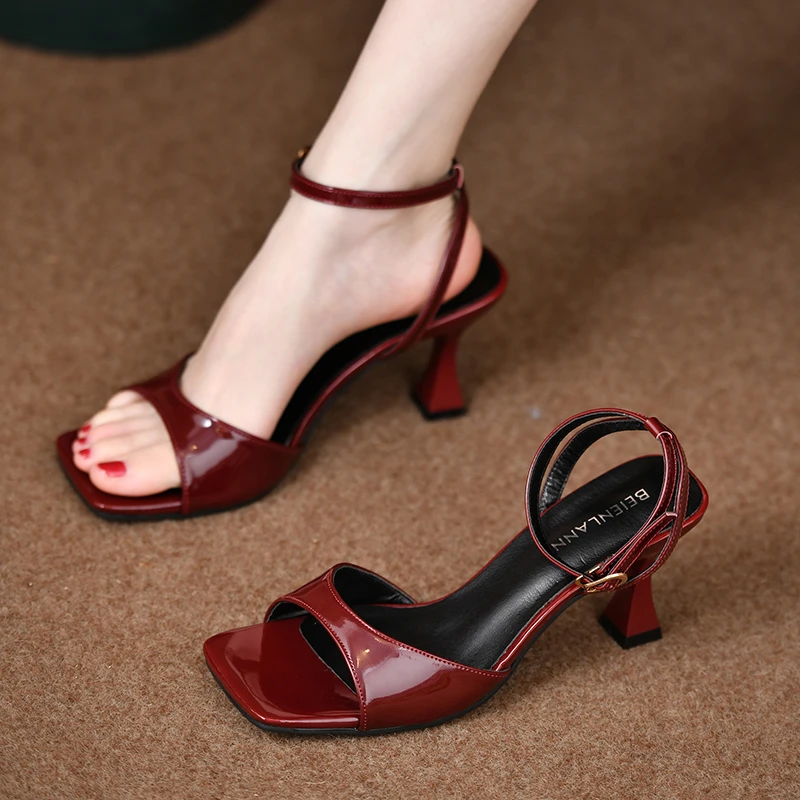 Sommer 2026 Neue Marke frauen Schuhe Frauen Design Sexy High Heels Elegante Flacher Mund Braut Schuhe Mujer Zapatos Luxus schuhe