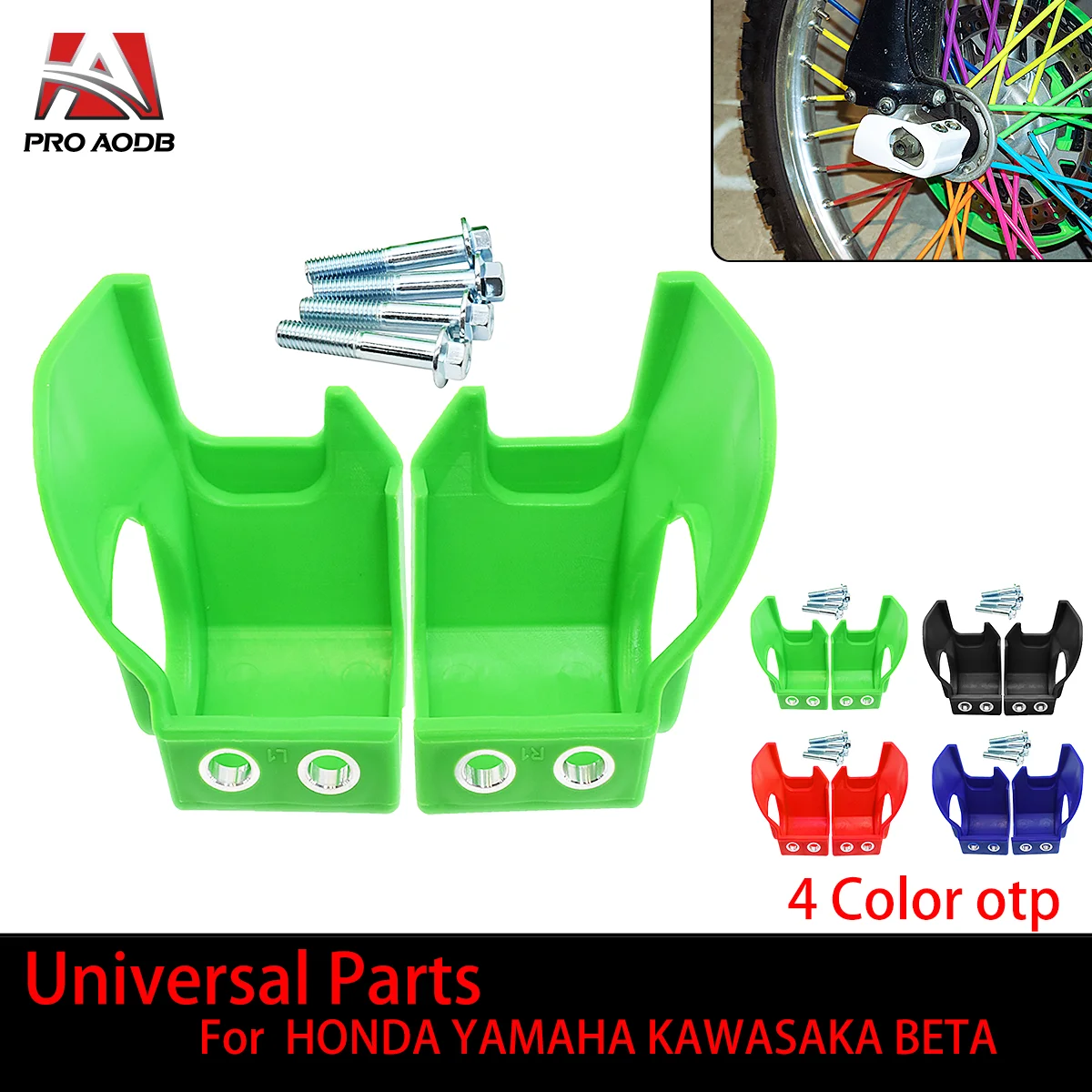 Für kawasaki kx 250 4t kx 250f kx 450 4t Motorrad Vorderrad gabel Schuh überzug Unterbeins chutz Universal teile Motocross