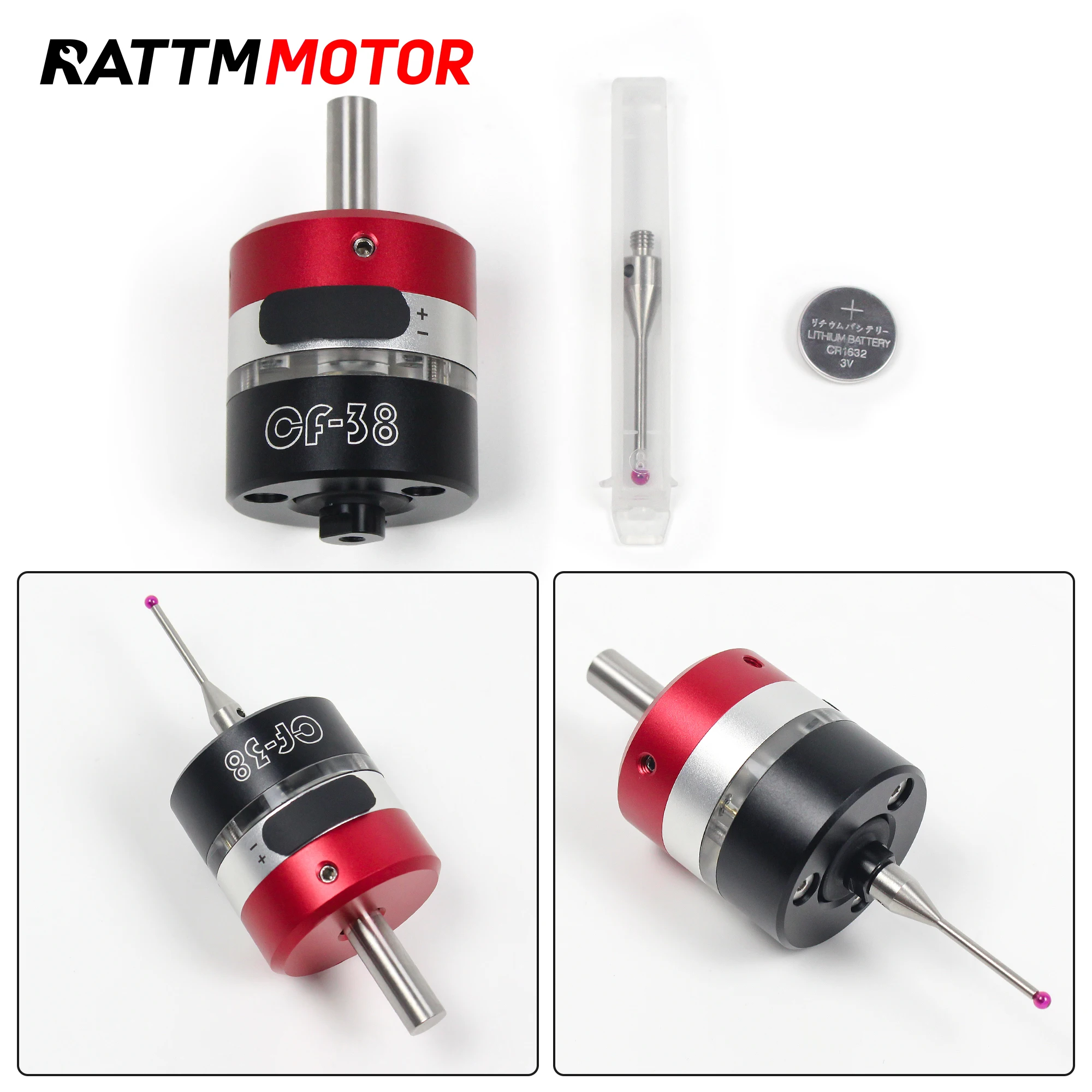 CF-38 3D Trigger Kantentaster Touch Probe Sensor CNC Fräsmaschine Drei-Koordinaten Zentrierstange Werkzeug Setter Einstellung CF-38 Image