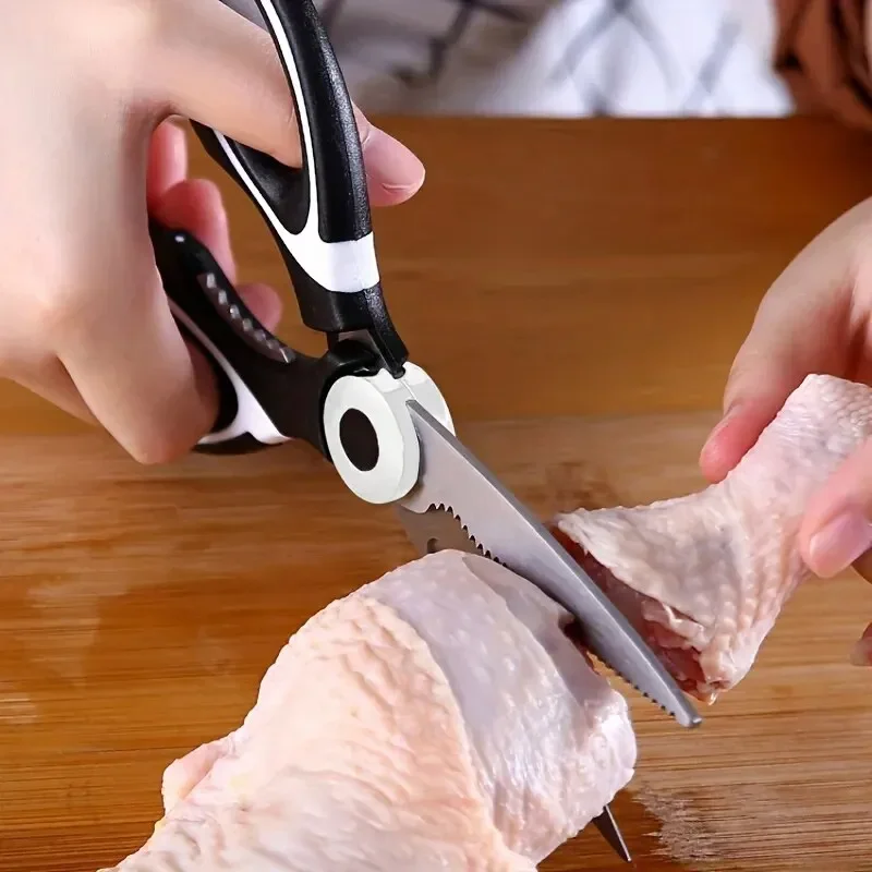 Multifunktionale Schere Küche Edelstahl Schere Huhn Knochen Fleisch Fisch Tötung Gewidmet Haushalts Gadgets Schere