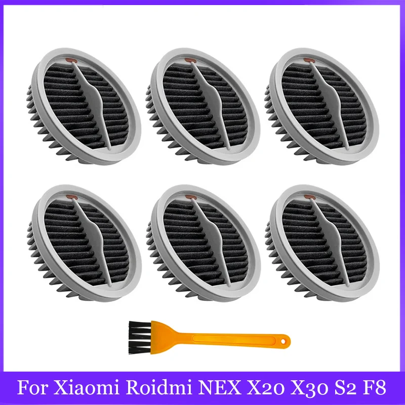 Für Xiaomi Roidmi NEX X20 X30 S2 F8 Storm Pro Waschbar HEPA-Filter Smart Handheld Drahtlose Staubsauger Effiziente Filter Teile Image