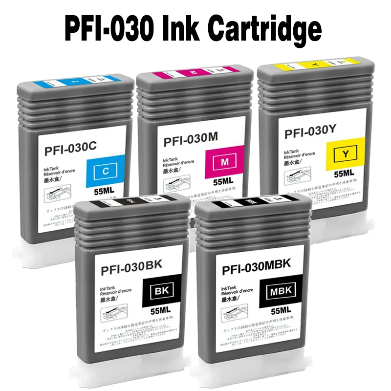 PFI-030 PFI 030 pfi030 Tintenpatrone voll mit Pigmenttinte für Canon ImagePROGRAF TA-20 TA-30 TM-240 TM-340 Drucker Image