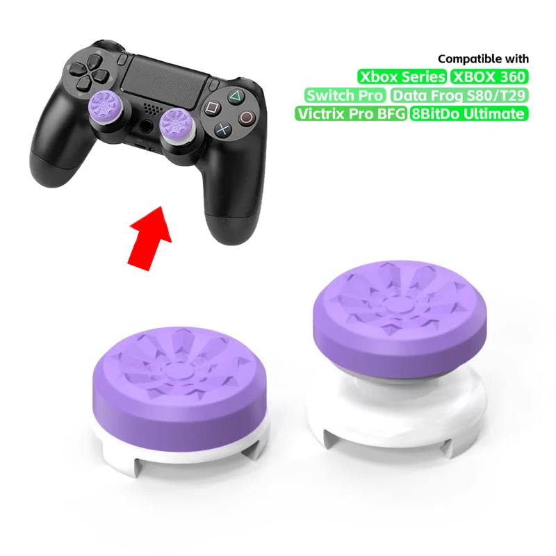Für Freek Galaxy FPS Playstation PS4 High-Rise Analog Stick PS5 Joystick Controller Performance Command Stick Spiel Silikon Kappe Image