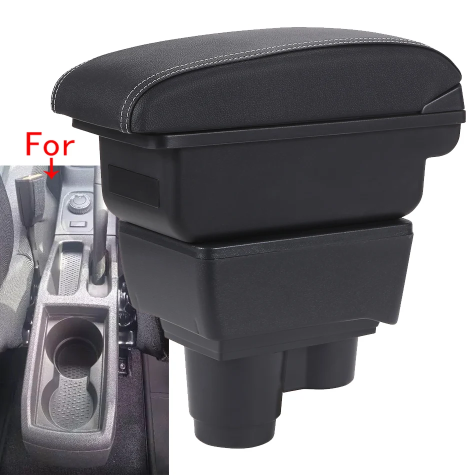 Für Renault Duster Armlehne Für Dacia Duster Armlehne Box 2019-2023 Center Konsole Lagerung Box Dekoration Zubehör leder Image