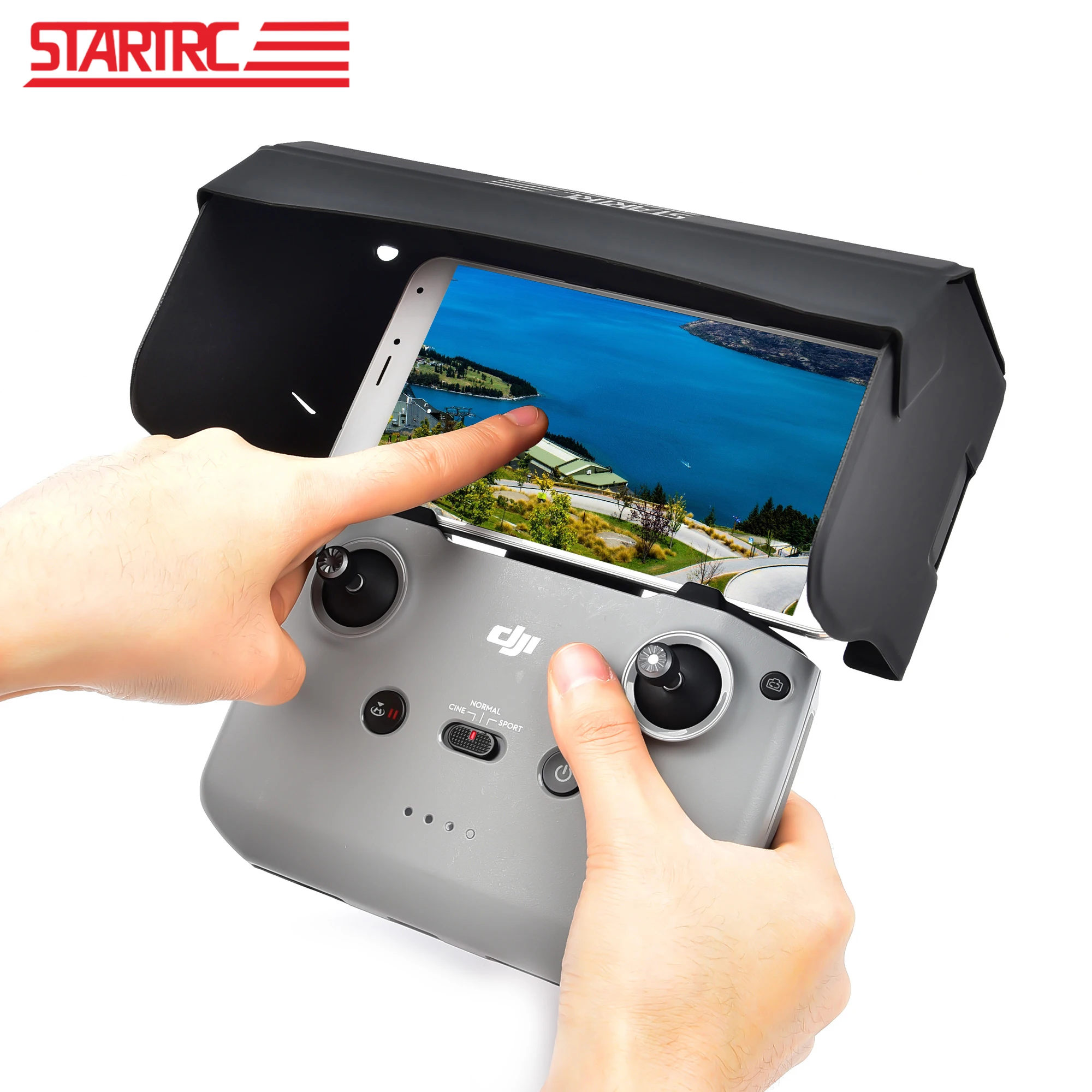 Sonnenschutzhaube für DJI Neo 2/Mini 5 Pro/4k/Mini 2 SE/Mavic 3 Classic Controller Zubehör für 4,4-7,1 Zoll Smartphones Image