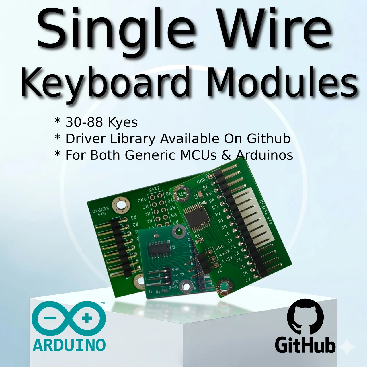 Einzel-Draht-Tastaturmodul-Kit (für Arduino & Mikrocontroller) Image