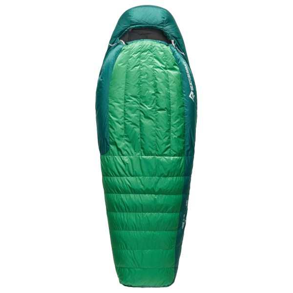 Sea to Summit - Ascent -1°C - Daunenschlafsack Gr Long (bis 198 cm Größe) Zip: Left Grün