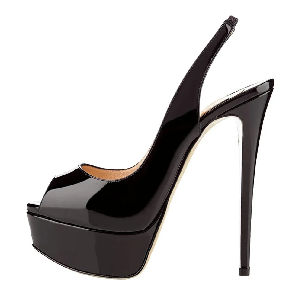 LOSLANDIFEN Neue 14 CM Plattform Super High Heels Für Frau Sexy Offene spitze Sandalen Gladiator Party Kleid Frauen Schuhe Plus größe 44