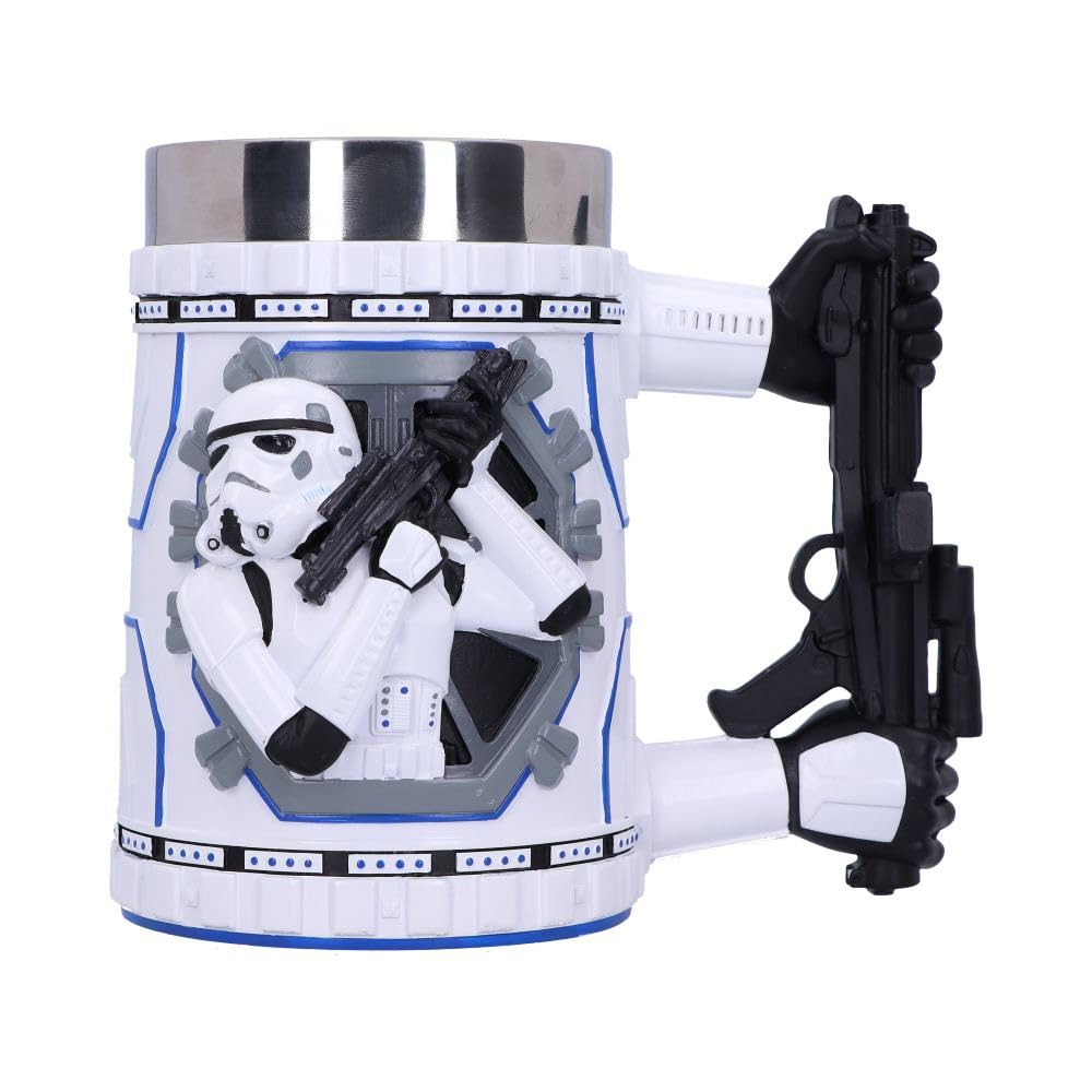 Star Wars - Humpen, Storm Trooper, 600ml (Schwarz/Weiß)