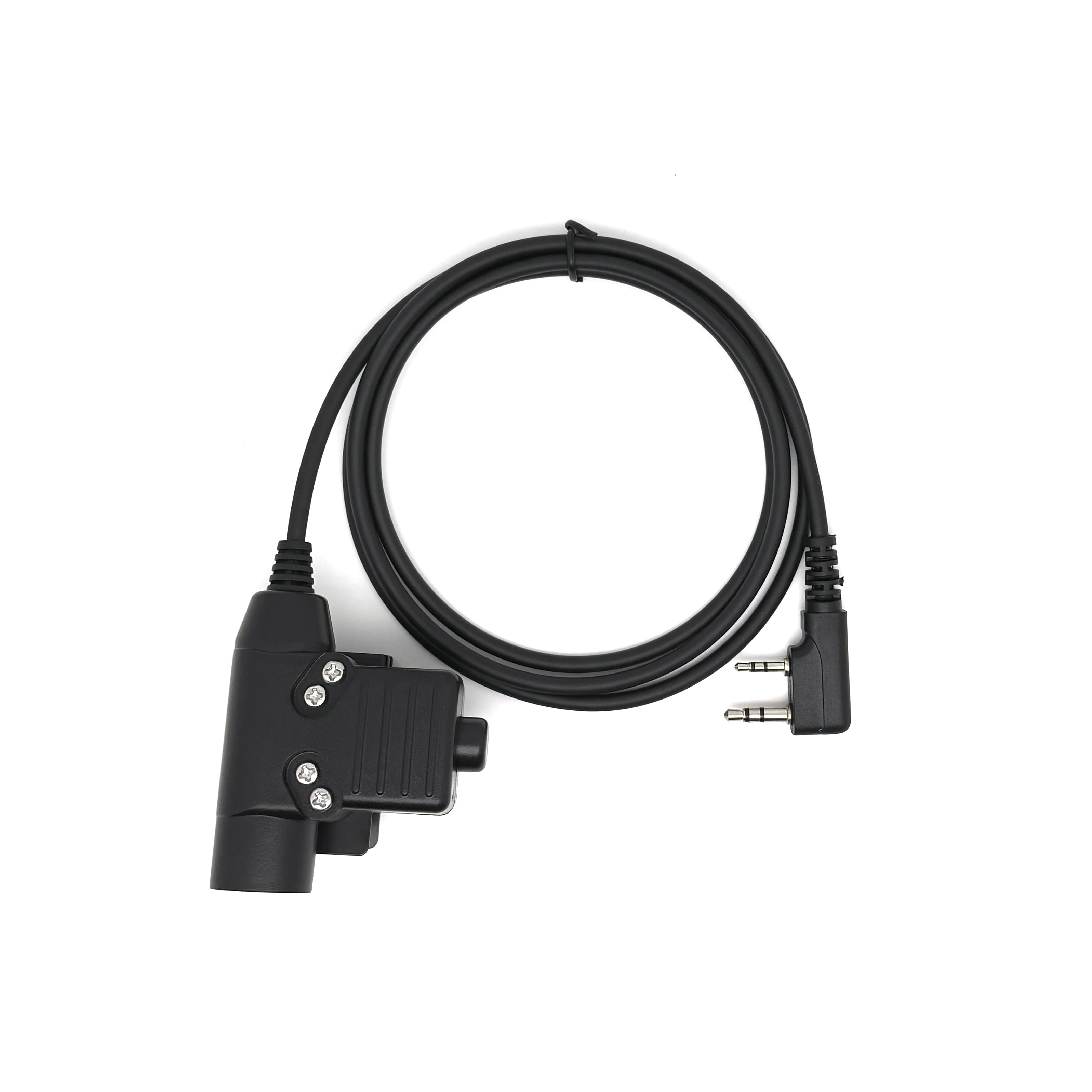 Baofeng Airsoft Taktisches Headset U94 PTT mit Knopf für Baofeng UV-5R UV-S9 Plus UV-21 17 Pro 2-Pin Funkgerät Image