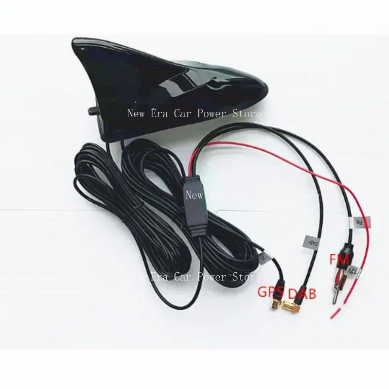 3-in-1 Auto-Radioantenne GPS+DAB+FM/AM Signalverstärker-Antenne Image