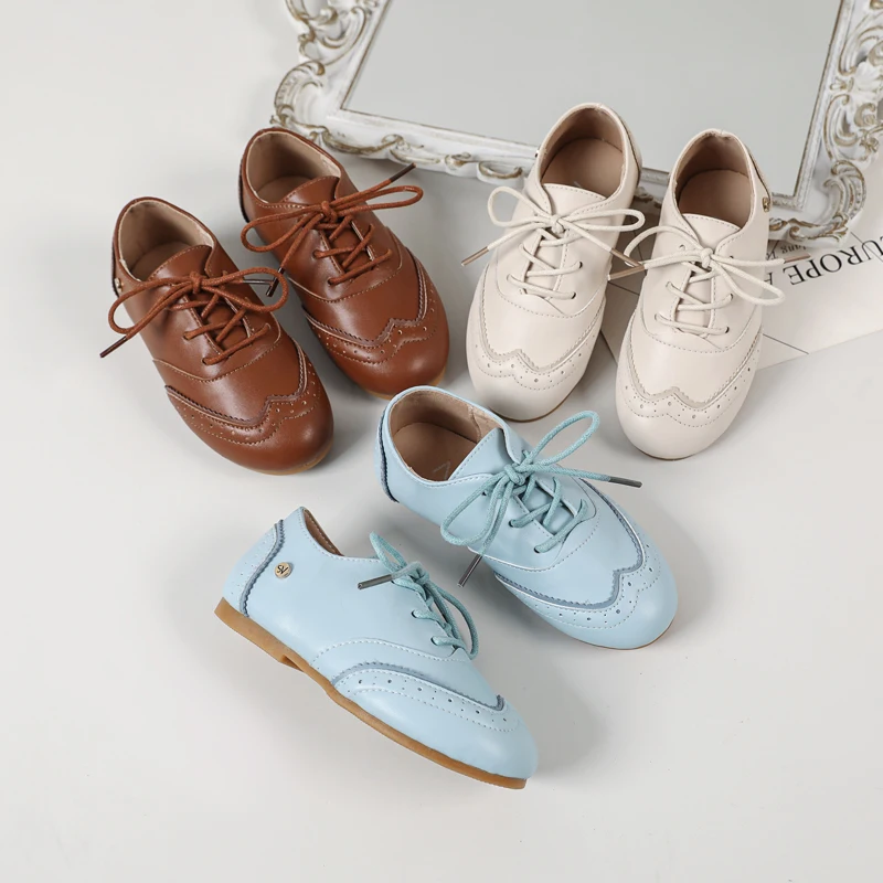 AS Neue Kinder Schuhe Kinder Blueschuhe Baby Mädchen Mode Marke Oxford Kleinkind Plattform Infant Beige Schuhe Jungen Slip Auf Schuhe