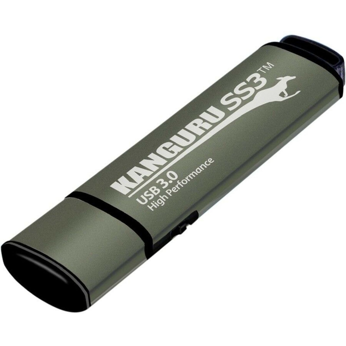 Kanguru SS3 USB 3.0 with Write Protect Switch - USB-Flash-Laufwerk - 256 GB - USB 3.0 (KF3WP-256G) Image