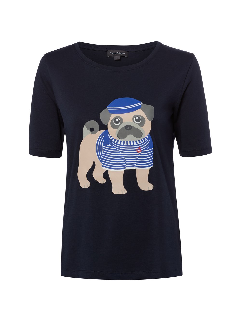 Franco Callegari T-Shirt Damen marine, XL Image