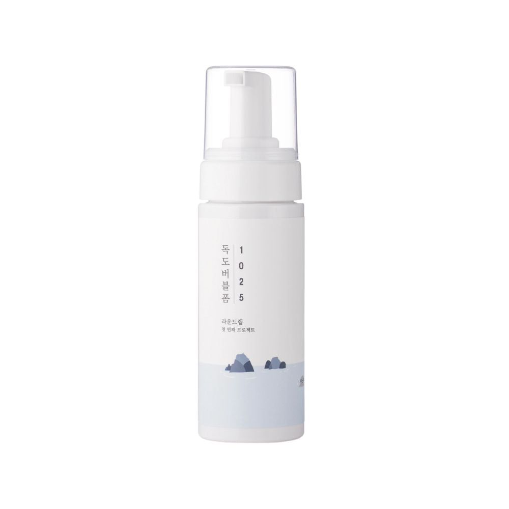 Round Lab 1025 Dokdo Bubble Foam - Schiuma detergente viso 150 ml con