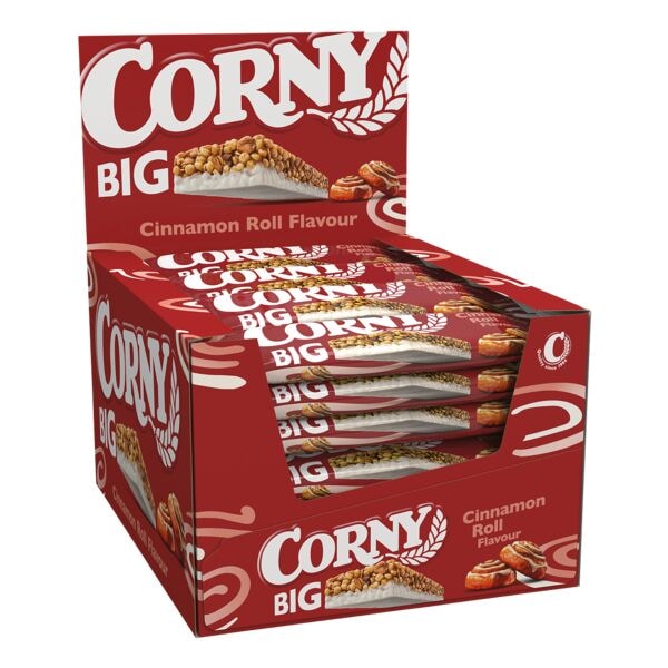 Corny Müsliriegel »BIG Cinnamon Roll Flavour« 24 Stück je 40 g braun Image