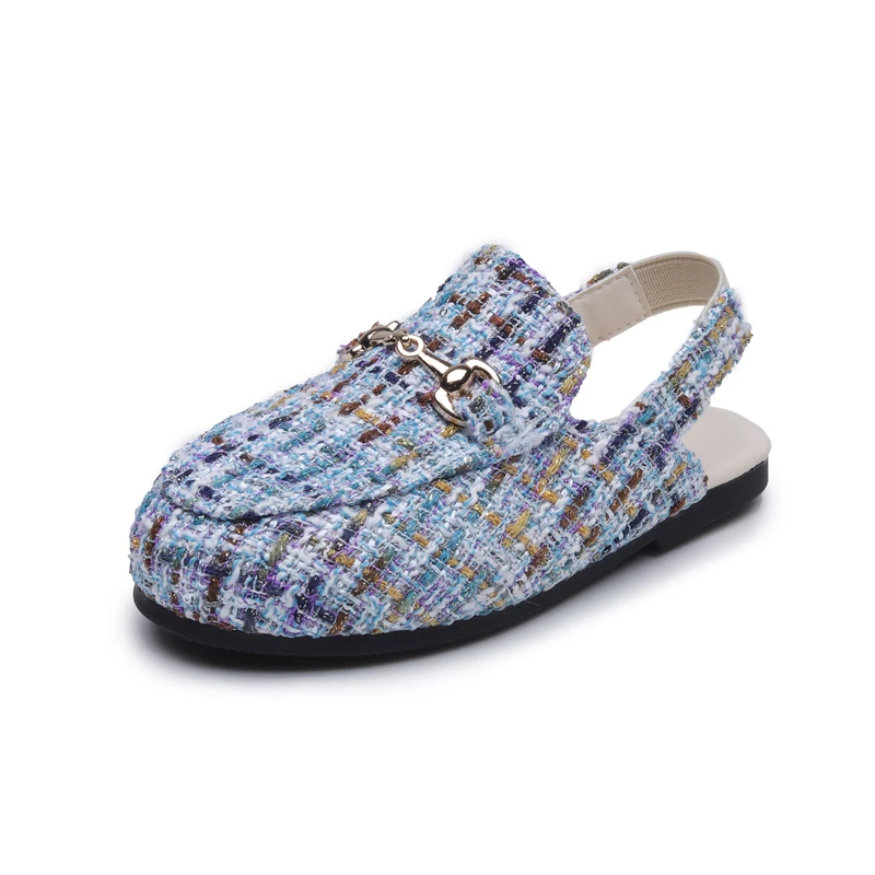 Sommer Kinder Schuhe Kinder Im Freien Rutschen Baby Mädchen Blau Hausschuhe Kleinkind Bling Marke Wohnungen Prinzessin Rutschen Slip Auf Schuhe Neue