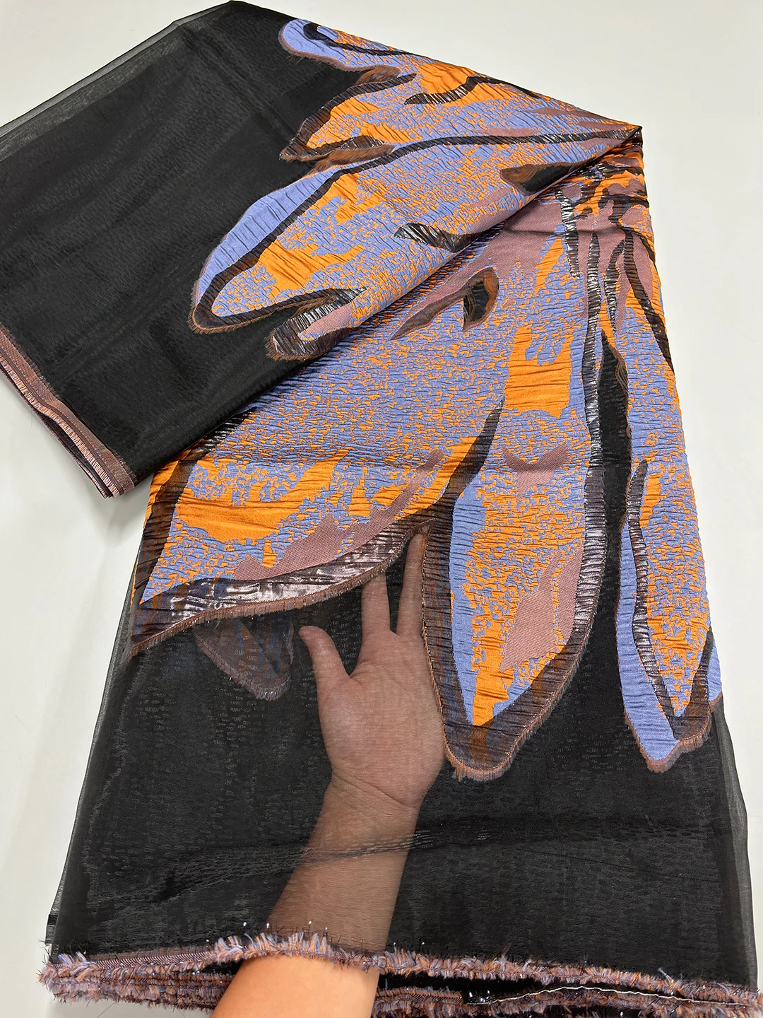 5 metri di alta qualità africano nigeriano tessuto di pizzo jacquard 2025 broccato francese tulle pizzo fior abito da festa cucito da sposa