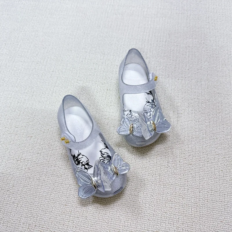 Schmetterling Mädchen Strand Sandalen Mode Beliebte Design Kinder Schuhe Baby Mädchen Niedliche Prinzessin Sandalen Sommer Cartoon Schöne Schuhe