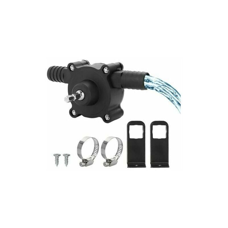 Pompa Elettrica Per Trapano, Pompa Per Acqua, Mini Pompa Elettrica Manuale Per Trapano, Pompa Autoadescante Portatile, Pompa Per Trapano, Piccola Pompa Per Acqua Per Casa E Giardino