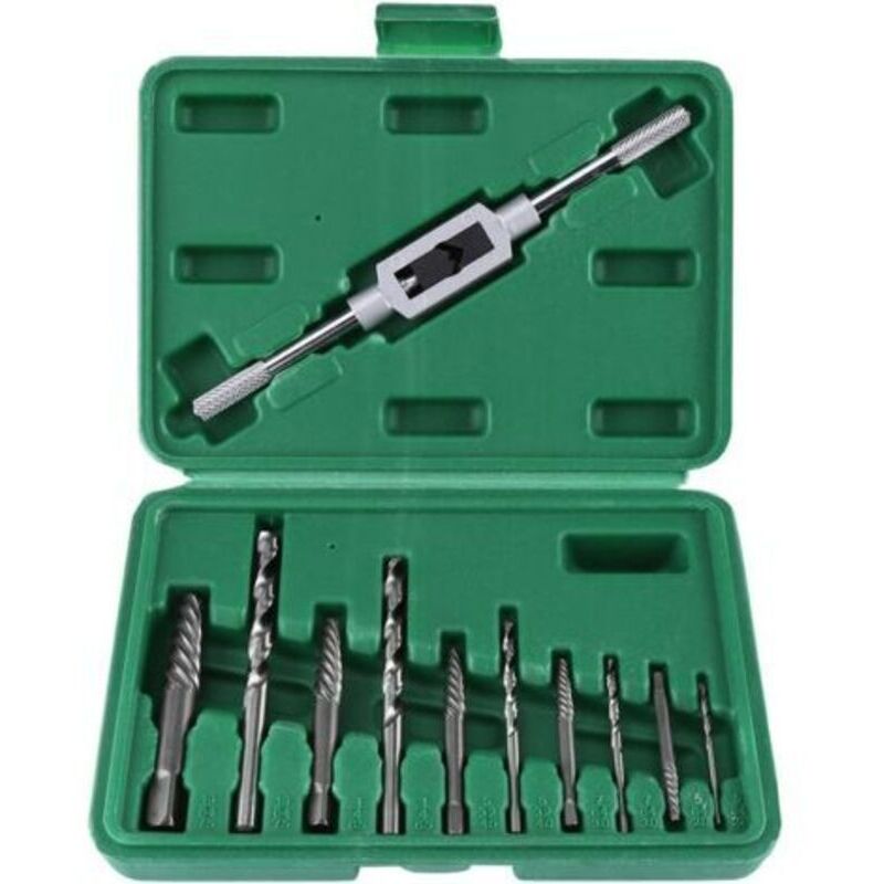 Estrattore Per Viti Rotte, Kit Di Estrattori Per Viti Da 11 Pezzi, Set Di Estrattori Per Viti Danneggiate Per La Rimozione Di Viti, Bulloni E Elementi Di Fissaggio Rotti O Danneggiati, Strumento Di Ri