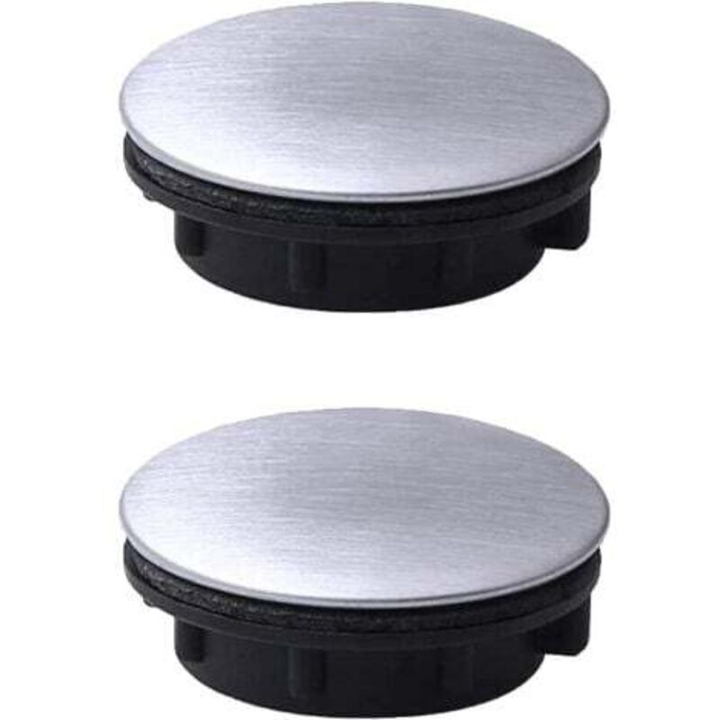Pezzi Striscia Copriforo Per Rubinetto In Acciaio Inox, Tappo Per Foro Rubinetto, Piastra Di Copertura Per Foro Lavello Per Bagno E Cucina (foro Di Installazione Per 1,2-1,6 Pollici/31-40 Mm)...