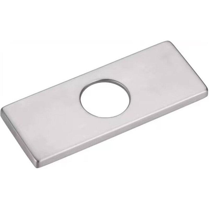 Kzq - Piastra Di Copertura Per Rubinetto Del Lavello Della Cucina A Foro Singolo Piastra Di Copertura Quadrata In Acciaio Inossidabile Per Coprire I Fori Di Montaggio Inutilizzati, Piastra Di Copertura