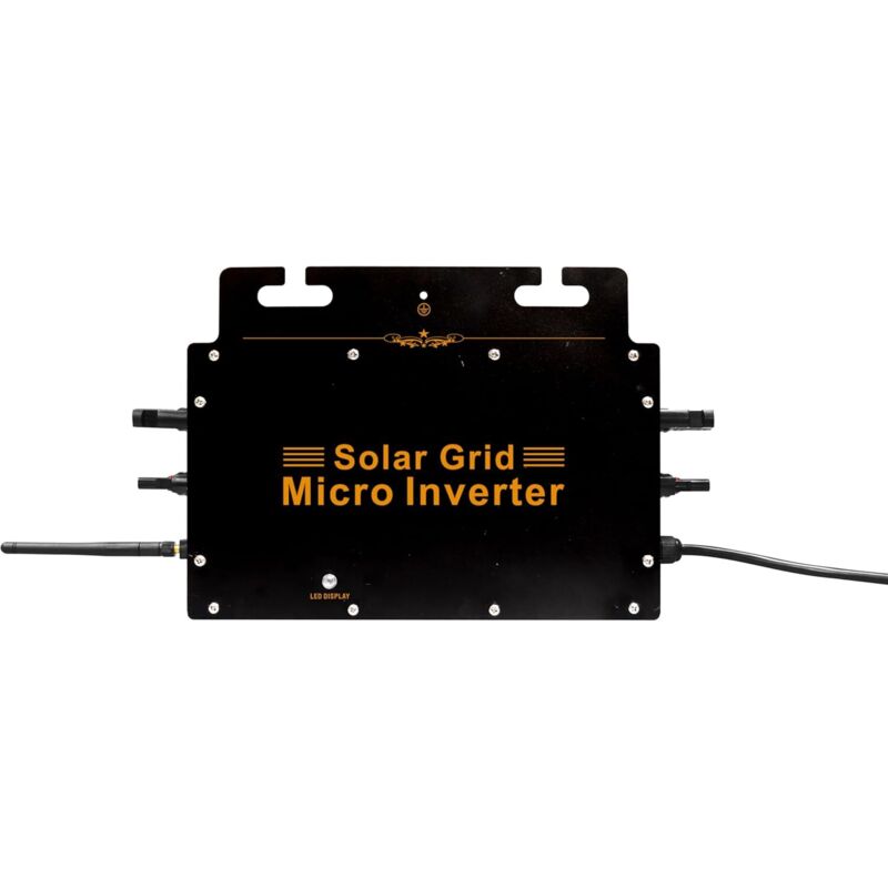Micro Inverter Solare Connesso Alla Rete Da 800 W 120 V/230 V Automatico, Wifi - Micro Inverter Con Monitoraggio Tramite App Per Pannello Fotovoltaico Domestico Esterno - 800 W