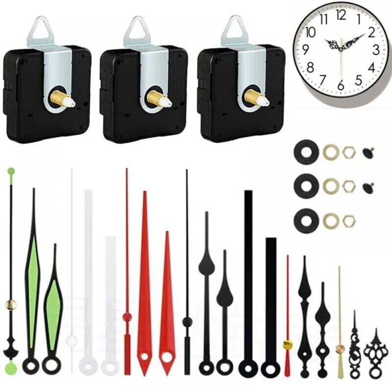 Pezzi Meccanismo Orologio Meccanismo Movimento Orologio Meccanismo Orologio Batteria Orologio Da Parete Silenzioso Sistema Lancette Orologio Meccanismo Pendolo