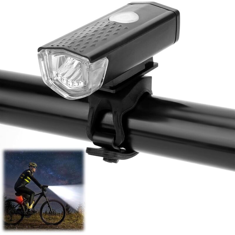 Vendita Luci Per Bici, Luce Per Bici Anteriore E Posteriore, Faro Anteriore Per Bici Usb, Luce Per Bici Impermeabile, Luce Per Bici Anteriore E Posteriore Ultra Luminosa, Adatto Per Bici Da Strada E M