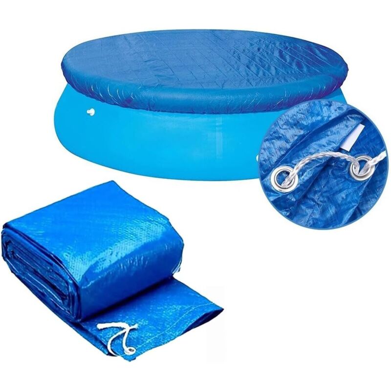Copertura Per Piscina Rotonda, Copertura Per Piscina Tubolare, Copertura Per Piscina Fuori Terra, Copertura Per Piscina Gonfiabile (183 Cm/6 Piedi)