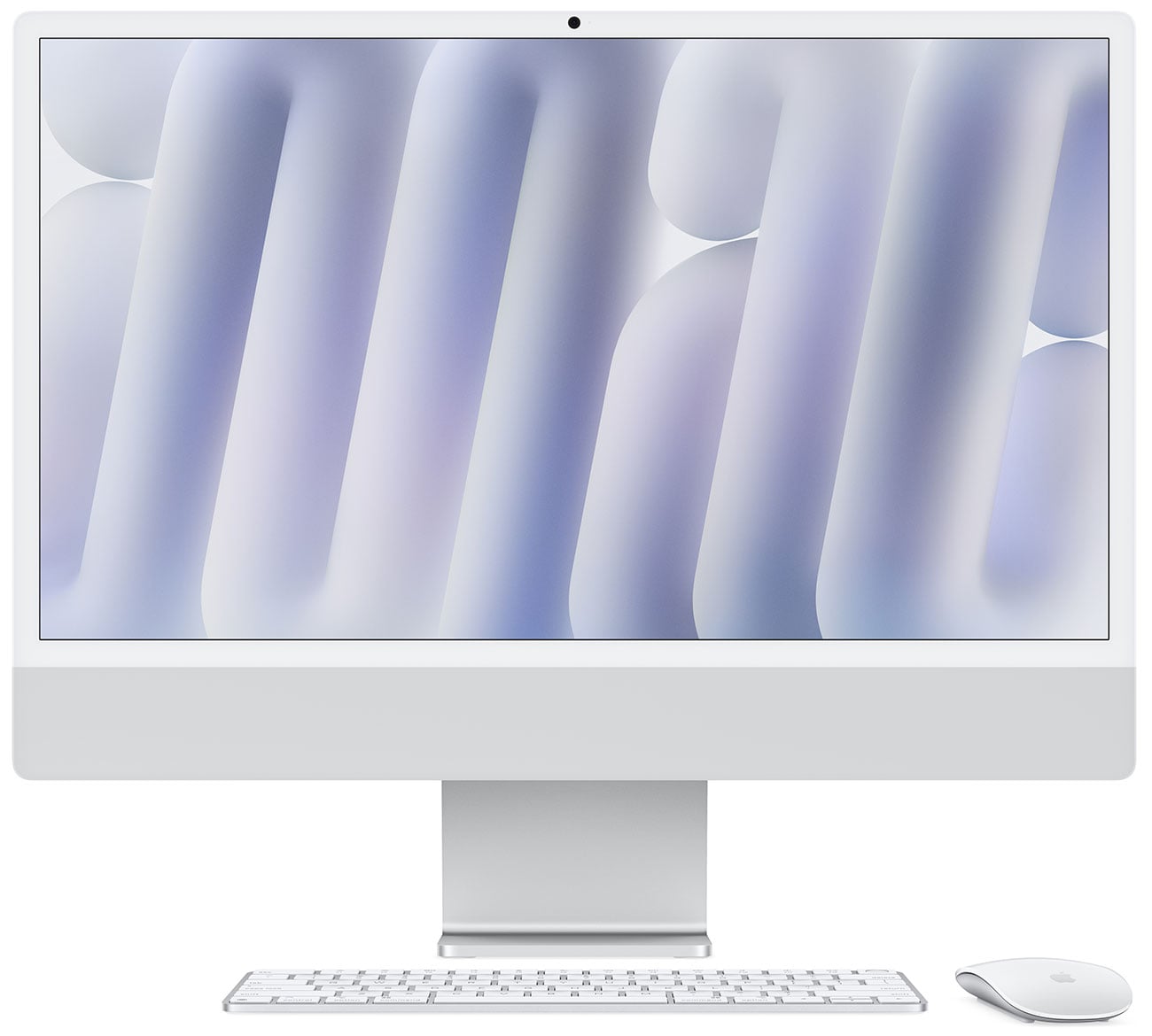 Apple 24-Inch iMac M4 10-Core 32GB RAM 512GB SSD 10-Core GPU Retina 4.5K Desktop Computer in Silver (Late 2024)
