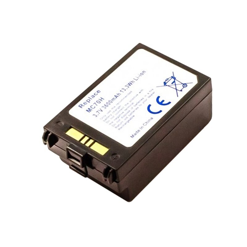 AccuCell Akku passend für den Symbol MC70 Akku MC70H, 82-71363-03, 82-71365-01, BTRY-MC70EAB00, 3,7 Volt 3800mAh, Abmessungen 60.49 x 36.71 x 24.70mm Image